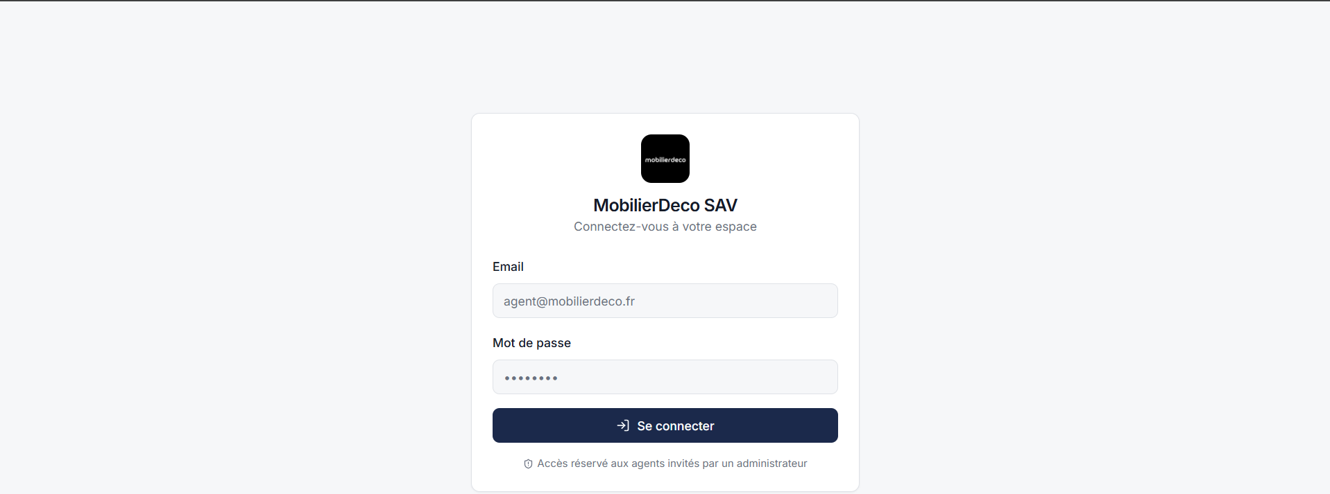 MobilierDeco SAV — Gestion du service après-vente
